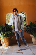 LIGHT GREEN LA COTE WORKER JACKET