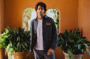 DEEP BLUE BORN IN THE SOUTH WORKER JACKET