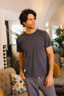 WASHED NAVY ULTRALIGHT T-SHIRT