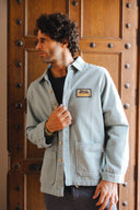 AQUA BORN IN THE SOUTH WORKER JACKET
