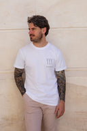 WHITE RED SIREN VICTIMS T-SHIRT