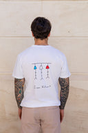 WHITE RED SIREN VICTIMS T-SHIRT