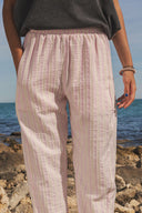 PINK MINISTRIPES FEM JOGGER LONG