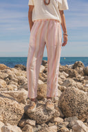 PINK STRIPES FEM JOGGER LONG