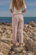 PINK STRIPES FEM JOGGER LONG