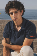 NAVY LE BLEU OCÉAN TOWEL POLO