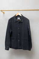 DENIM MONSIEUR NEW BLACK WORKER JACKET