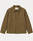 GREEN WOOL JACKET