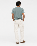 OFFWHITE CORDUROY CARGO TROUSERS