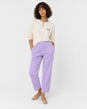 LILAC CORDUROY WOMEN'S JOGGER LONG
