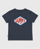 WASHED NAVY SAMMY KIDS LEVEL T-SHIRT
