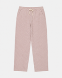 OFFWHITE/BURGUNDY STRIPES JOGGER LONG