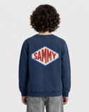 WASHED NAVY SAMMY KIDS SWEATSHIRT