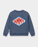 WASHED NAVY SAMMY KIDS SWEATSHIRT
