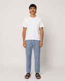 BLUE DENIM JOGGER LINEN LONG