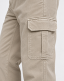 TOASTED CORDUROY CARGO TROUSERS