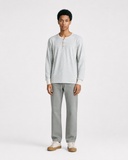 OFFWHITE/LIGHT BLUE SAM'S LONG SLEEVES T-SHIRT