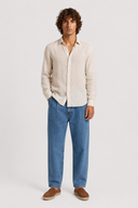 BLEACHED DENIM CHINO