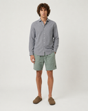 COTTON LINEN GOTS CHECK SAM SHIRT