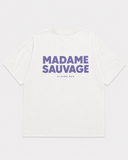 WHITE MADAME SAUVAGE REGULAR FEM T-SHIRT