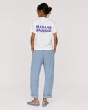 WHITE MADAME SAUVAGE REGULAR FEM T-SHIRT