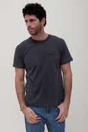 ASPHALT/BLACK MONSIEUR T-SHIRT