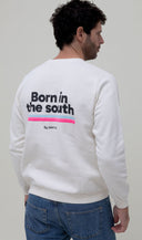 OFFWHITE PINK BORN IN THE SOUTH SWEATSHIRT