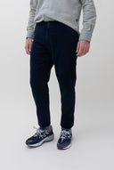 NAVY CORDUROY TROUSERS