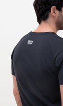 NEW BLACK BONSOIR MONSIEUR T-SHIRT