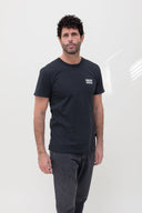 NEW BLACK BONSOIR MONSIEUR T-SHIRT