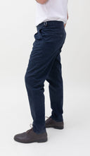 NAVY DOVER MONSIEUR TROUSERS