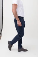 NAVY DOVER MONSIEUR TROUSERS