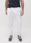 WHITE DOVER MONSIEUR TROUSERS