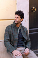 GREEN LAMBSWOOL JACKET