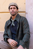 GREEN LAMBSWOOL JACKET