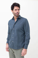 ASPHALT KNIT CORDUROY SHIRT