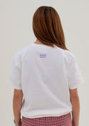 OFFWHITE BONJOUR MADEMOISELLE REGULAR T-SHIRT