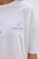 OFFWHITE LOVE MADEMOISELLE CROPPED FEM T-SHIRT