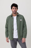 MILITARY GREEN PATCH BORN IN THE SOUTH WORKER JACKET