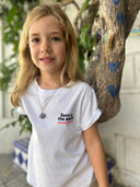 WHITE BORN IN THE SOUTH KIDS T-SHIRT