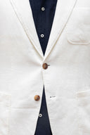 OFFWHITE LINEN BLAZER