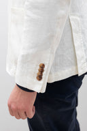 OFFWHITE LINEN BLAZER