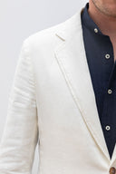 OFFWHITE LINEN BLAZER