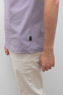 NEW PURPLE BONSOIR MONSIEUR T-SHIRT