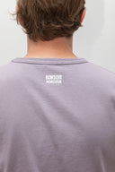 NEW PURPLE BONSOIR MONSIEUR T-SHIRT
