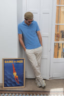 TWILIGHT BLUE LE BLEU OCÉAN TOWEL POLO