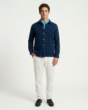 MARINE LINEN WORKER JACKET