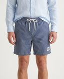 NAVY/WHITE STRIPES SAM BEACH
