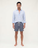 NAVY/WHITE STRIPES SAM BEACH