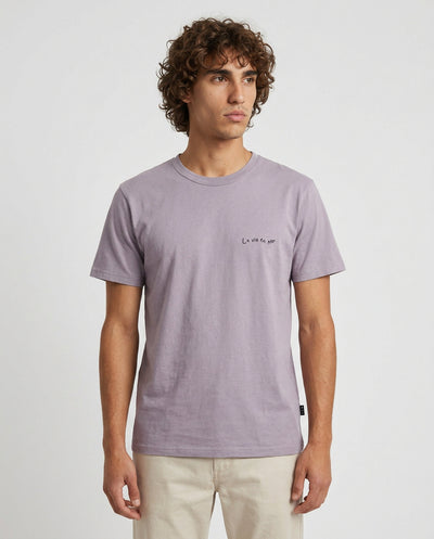 NEW PURPLE LA VIE EN MER T-SHIRT